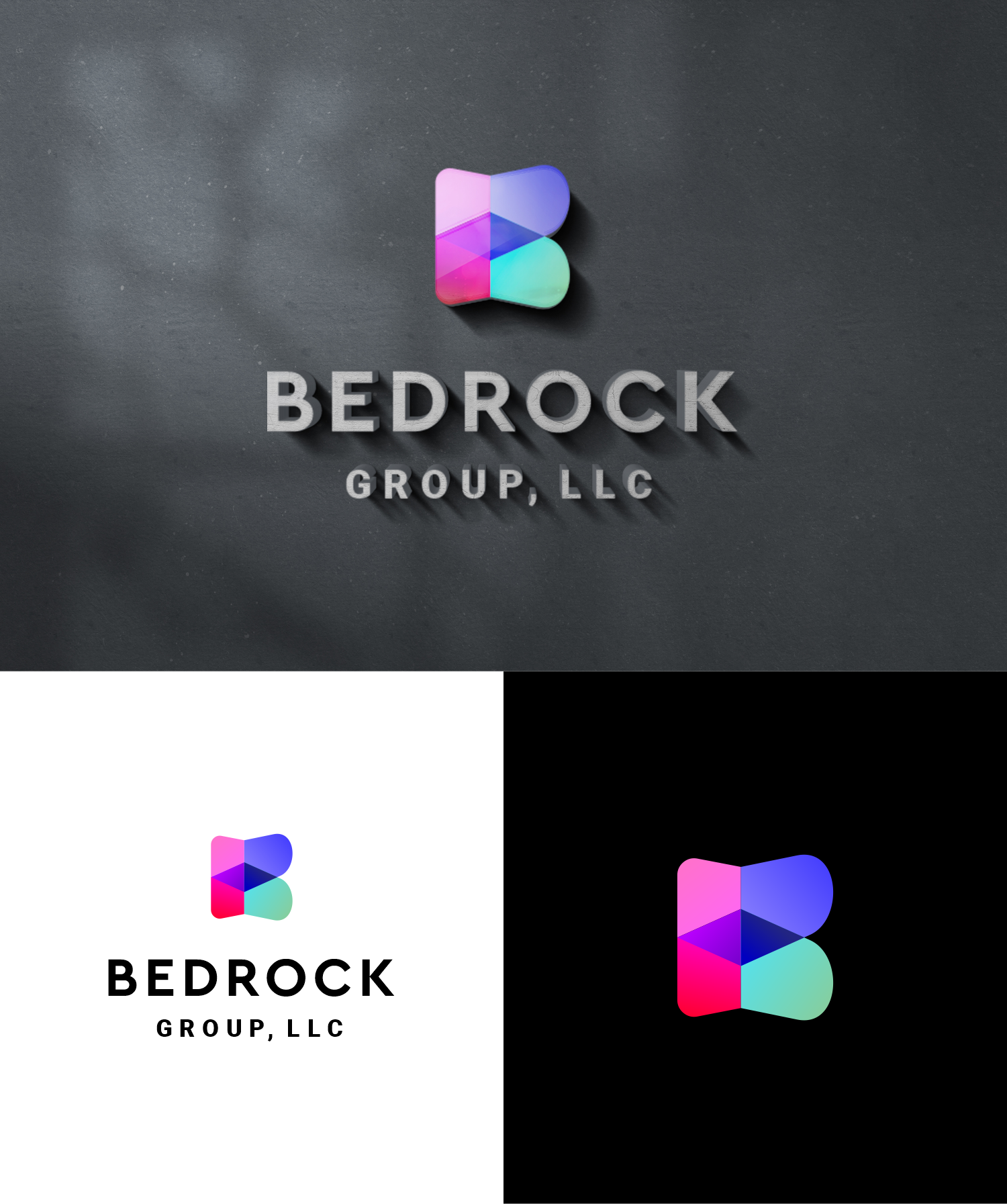 Diseño de Logo por Omee para Bedrock Group, LLC | Diseño #26996220