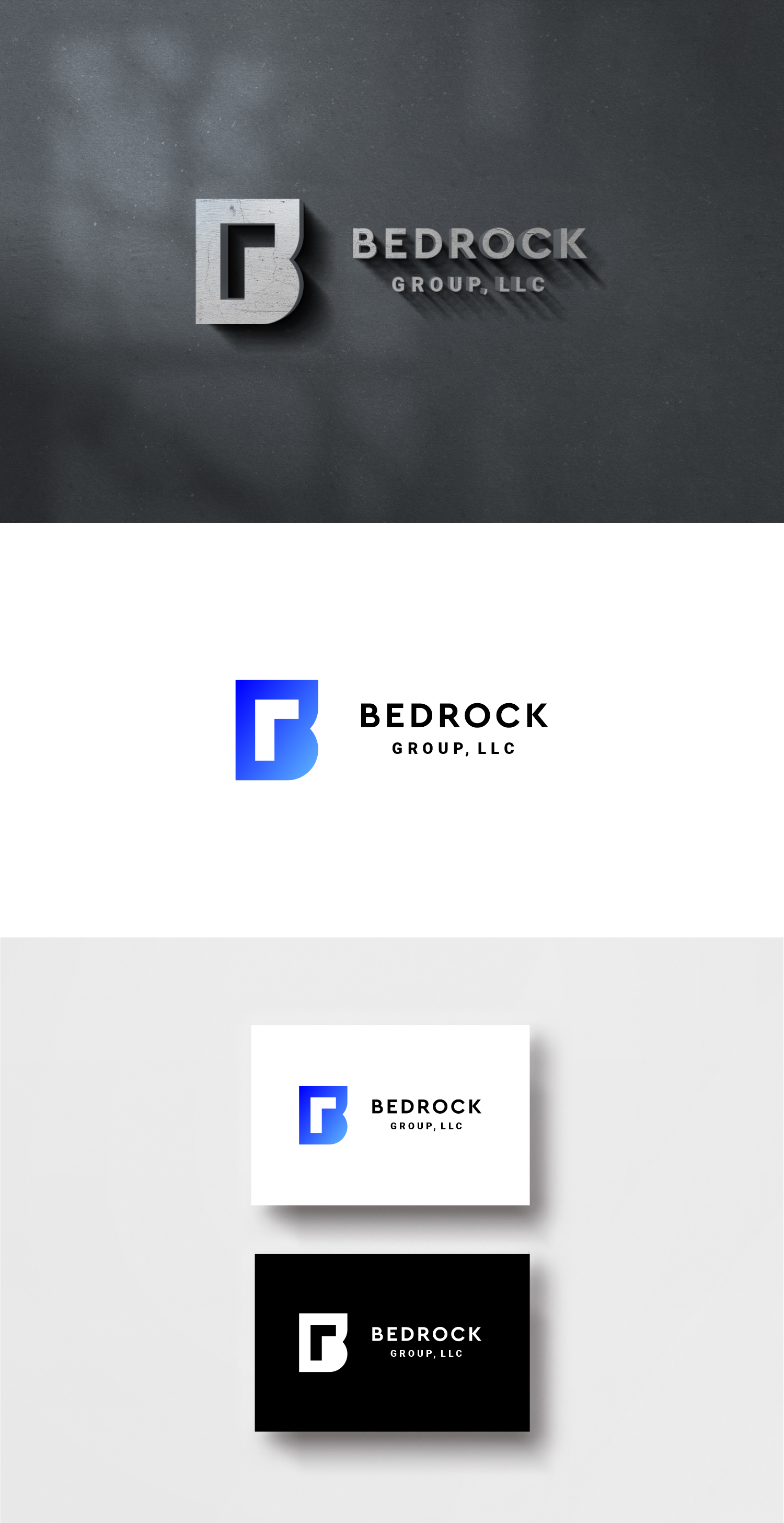 Diseño de Logo por Omee para Bedrock Group, LLC | Diseño #26996221