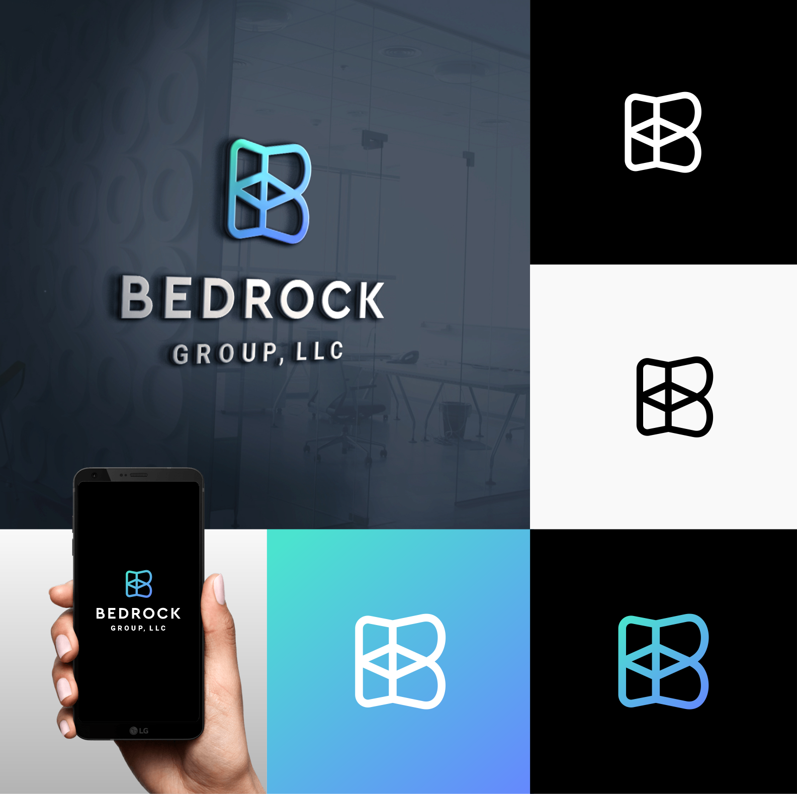 Diseño de Logo por Omee para Bedrock Group, LLC | Diseño #27089617