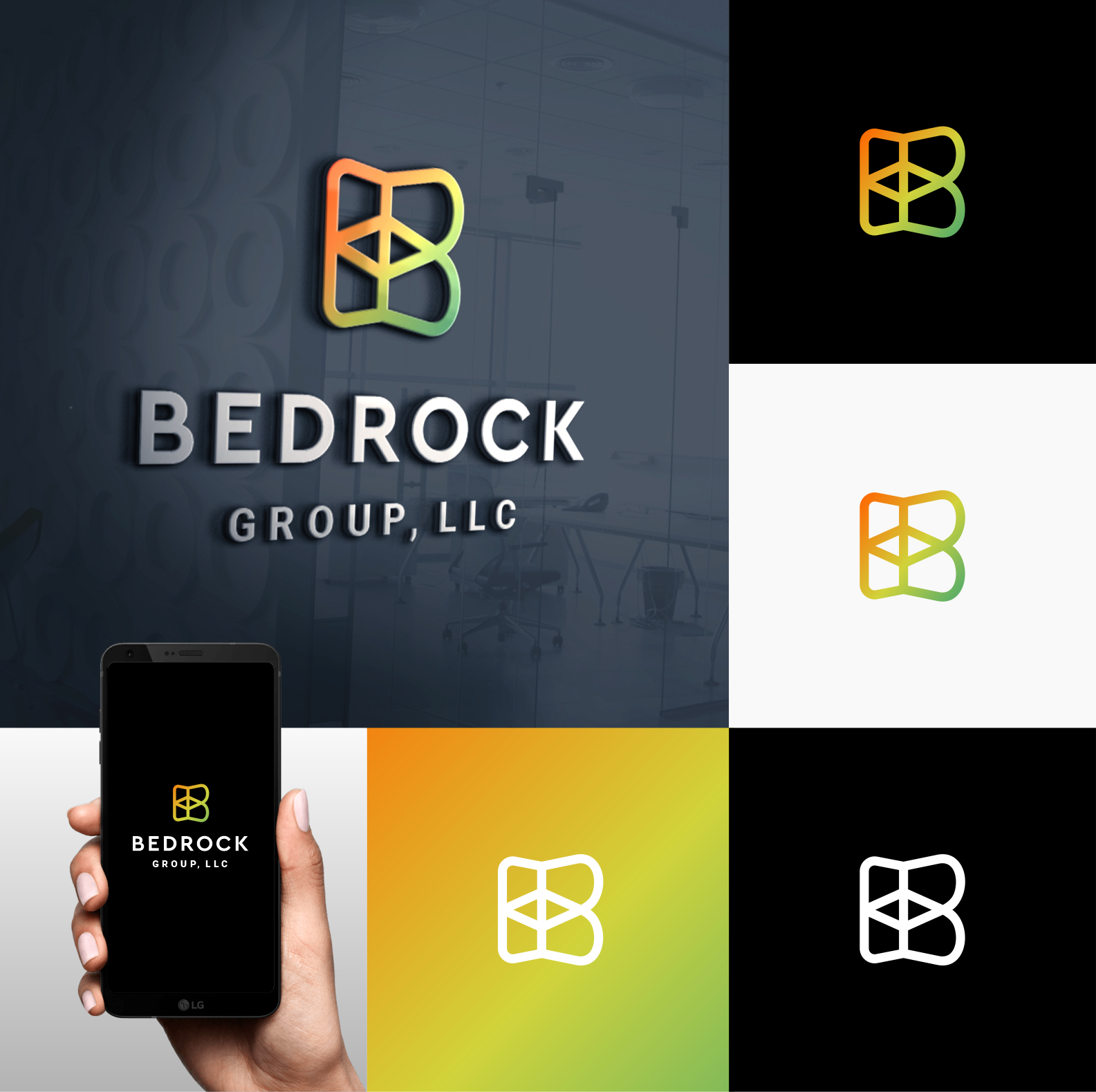 Diseño de Logo por Omee para Bedrock Group, LLC | Diseño #27089618