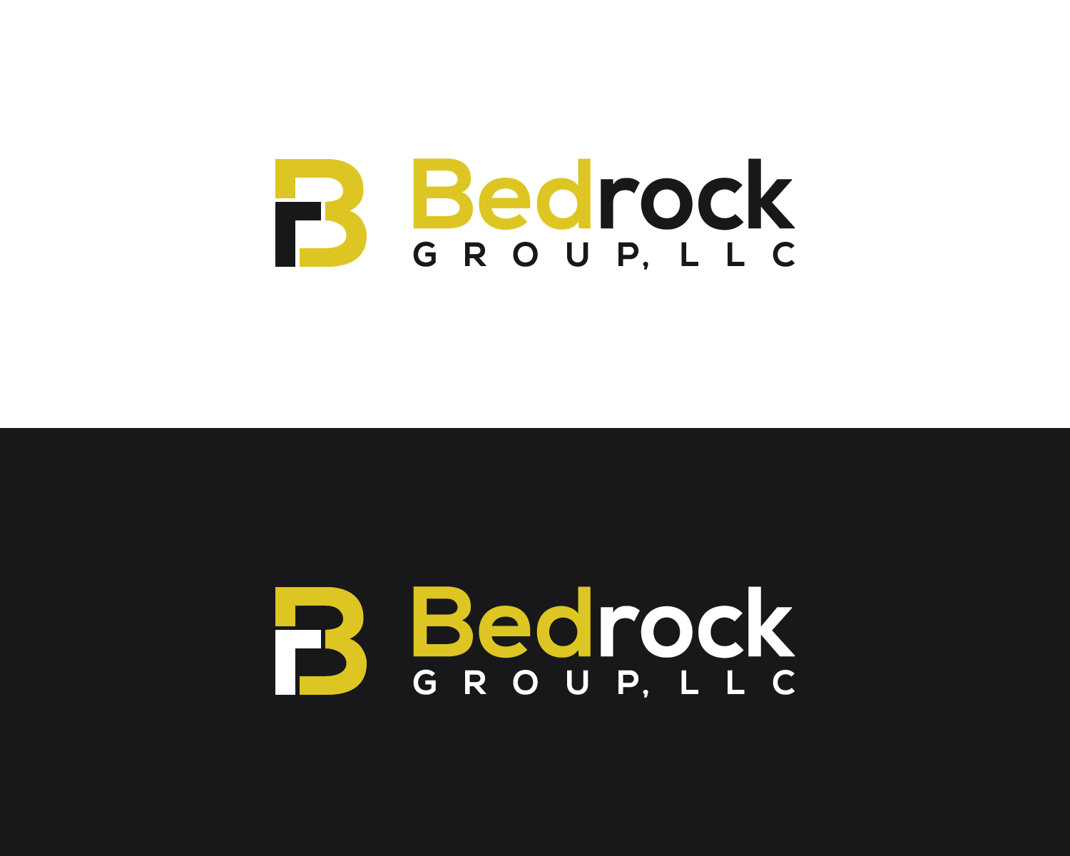 Diseño de Logo por MAWBM para Bedrock Group, LLC | Diseño #26949553