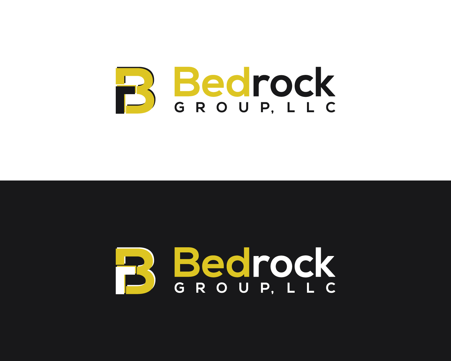 Logo Design by MAWBM for Bedrock Group, LLC | Design #26990608