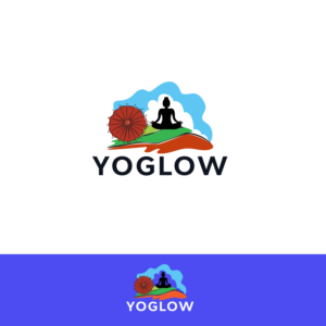 YOGLOW | Logo Design by ashessaha
