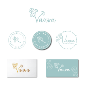 Vauva  | Diseño de Logo por Amethystica