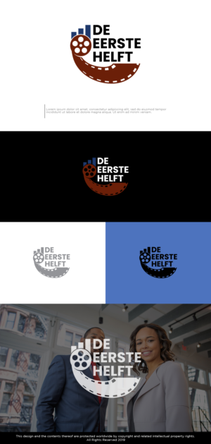 DE EERSTE HELFT | Logo Design by Kim Ji