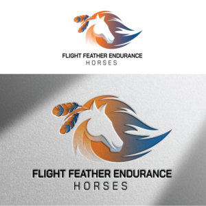 Design de Logo par NandanG pour Flight Feather Endurance Horses | Design #26991349