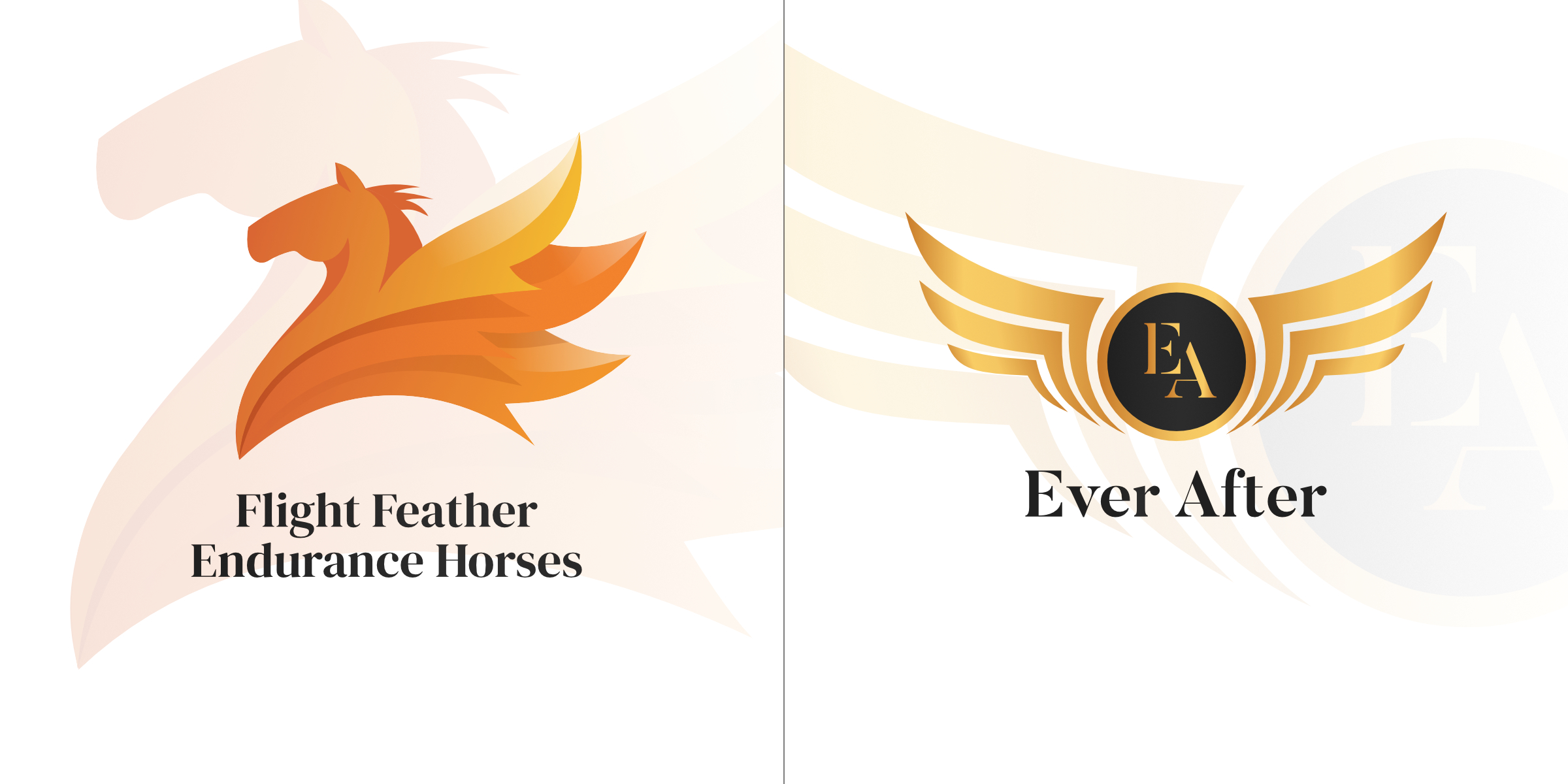 Diseño de Logo por Jaskaran_Singh para Flight Feather Endurance Horses | Diseño #26951637