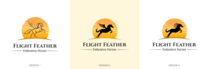 Design de Logo par Jaskaran Singh Malhi pour Flight Feather Endurance Horses | Design #26993395
