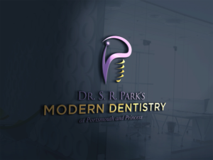 Dr. S. R. Park's Modern Dentistry at Portsmouth and Princess | Diseño de Logo por MT