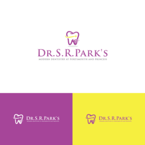 Dr. S. R. Park's Modern Dentistry at Portsmouth and Princess | Diseño de Logo por TerryBogard