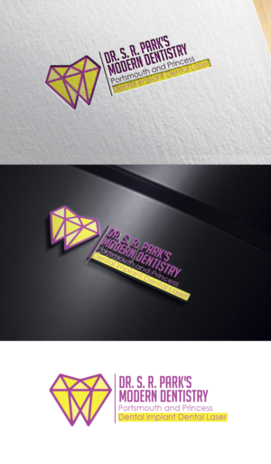 Dr. S. R. Park's Modern Dentistry at Portsmouth and Princess | Diseño de Logo por hala.tout