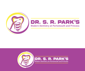 Dr. S. R. Park's Modern Dentistry at Portsmouth and Princess | Diseño de Logo por Andi Yan