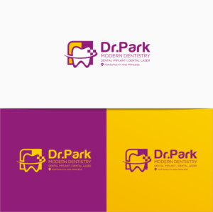 Dr. S. R. Park's Modern Dentistry at Portsmouth and Princess | Diseño de Logo por CKS d e s i g n