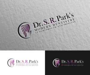 Dr. S. R. Park's Modern Dentistry at Portsmouth and Princess | Diseño de Logo por Iris 3