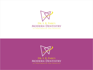 Dr. S. R. Park's Modern Dentistry at Portsmouth and Princess | Diseño de Logo por cjssan