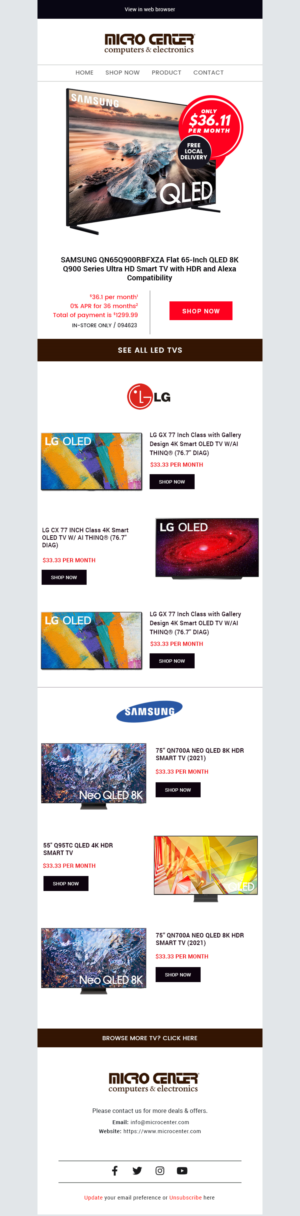 Diseño de Mercadeo por Correo Electrónico por Expert Designer para este proyecto | Diseño #26936492
