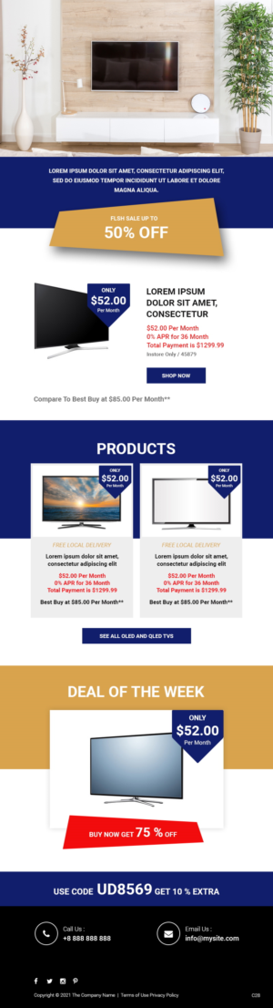 Email Marketing Design by pb for this project | Design: #26931462
