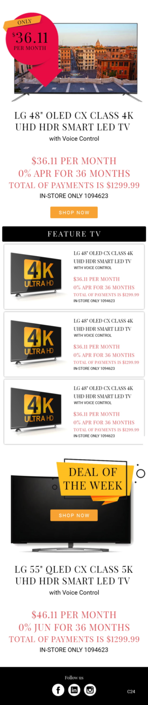 Email Marketing Design by pb for this project | Design: #26931463