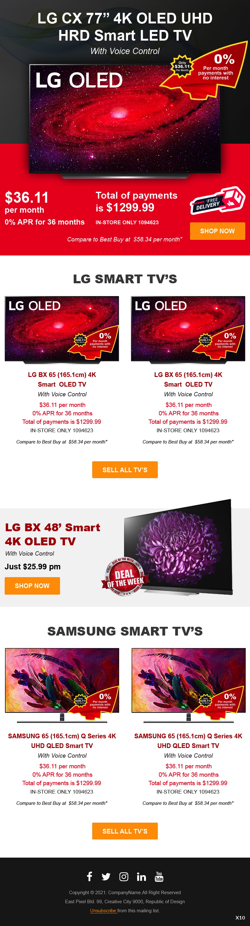 Email Marketing Design by pb for this project | Design #26931467