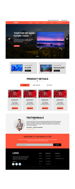 Email Marketing Design by Adeel Rahman