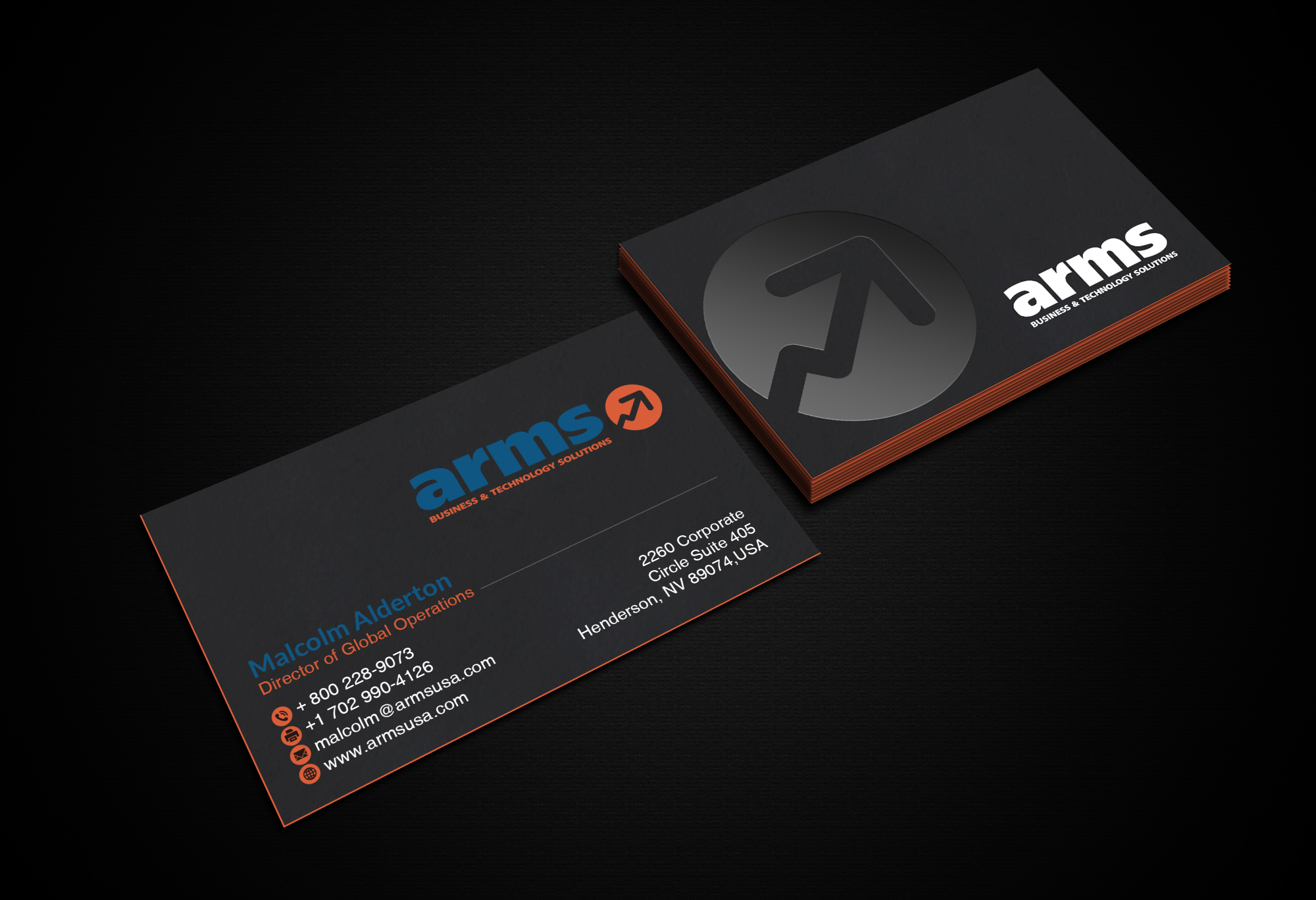Business Card Design by Creations Box 2015 for this project | Design #26926225