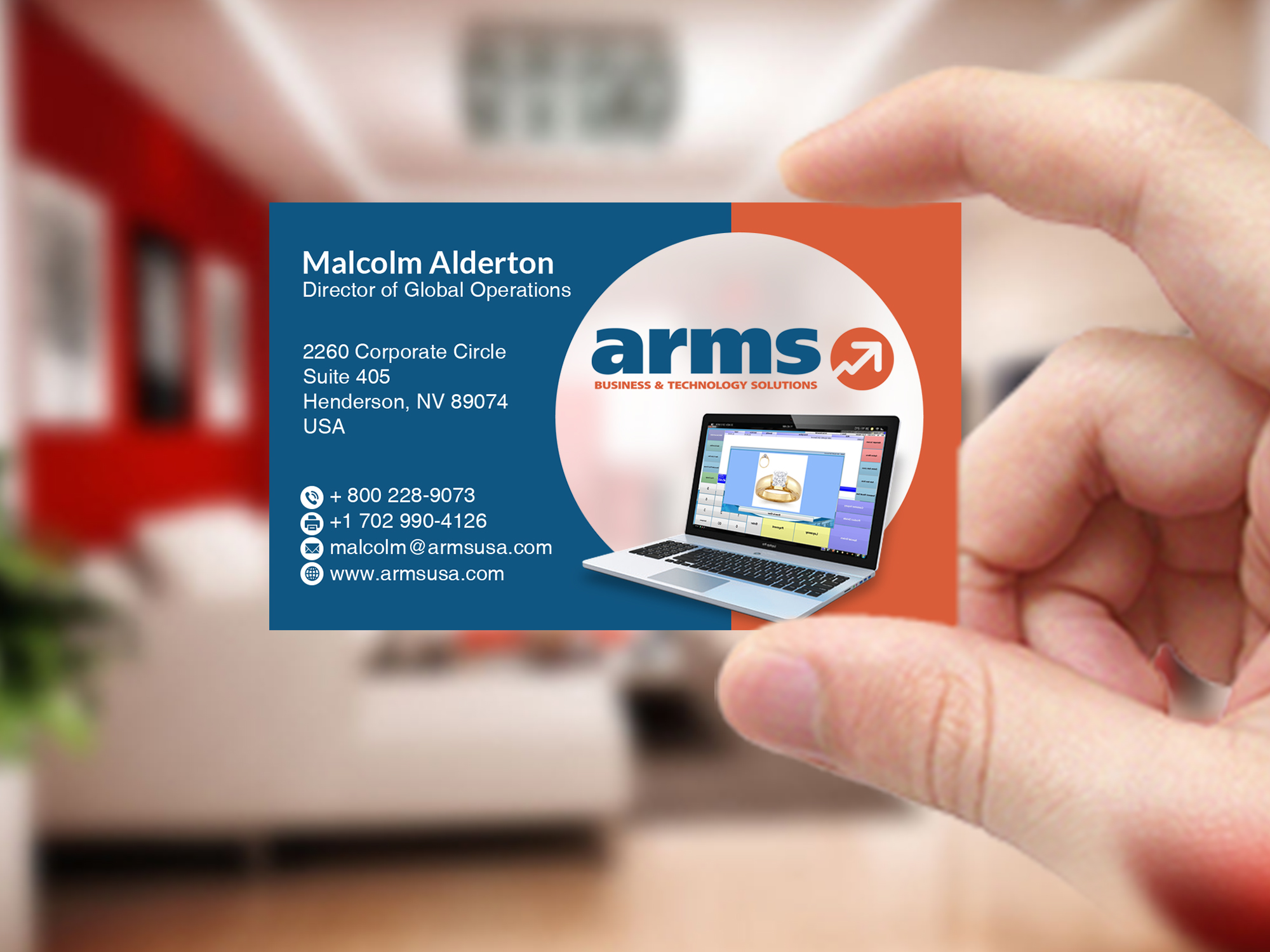 Business Card Design by Creations Box 2015 for this project | Design #26947028