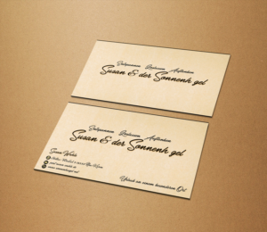 Visitenkarten-Design von Blue Sparrow für Sonnenhuegel Betriebs GmbH | Design: #26924783
