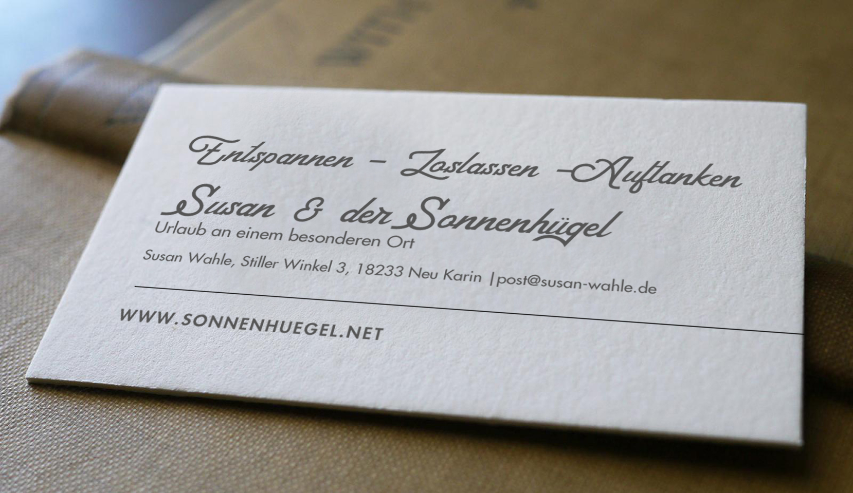 Business Card Design by chandrayaan.creative for Sonnenhuegel Betriebs GmbH | Design #26934669