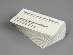 Business Card Design by chandrayaan.creative for Sonnenhuegel Betriebs GmbH | Design: #26934671