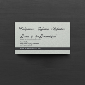 Business Card Design by chandrayaan.creative for Sonnenhuegel Betriebs GmbH | Design: #26934674