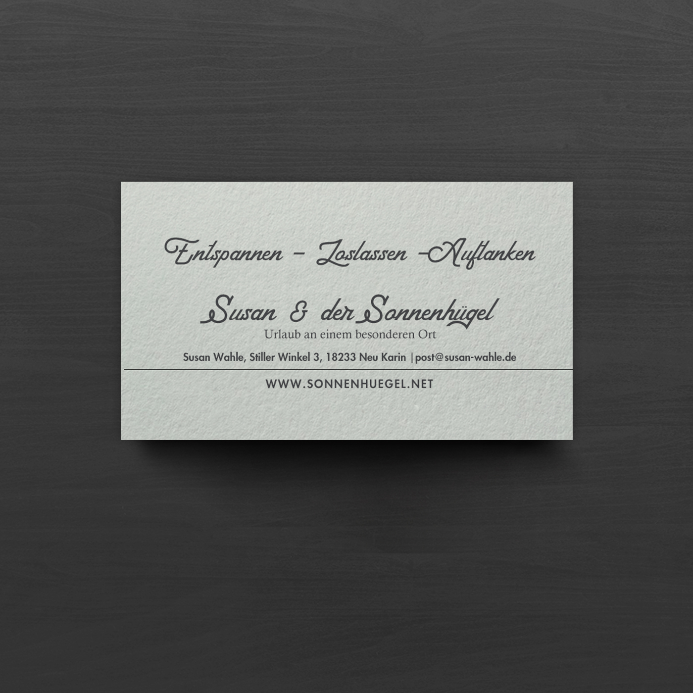 Business Card Design by chandrayaan.creative for Sonnenhuegel Betriebs GmbH | Design #26934675