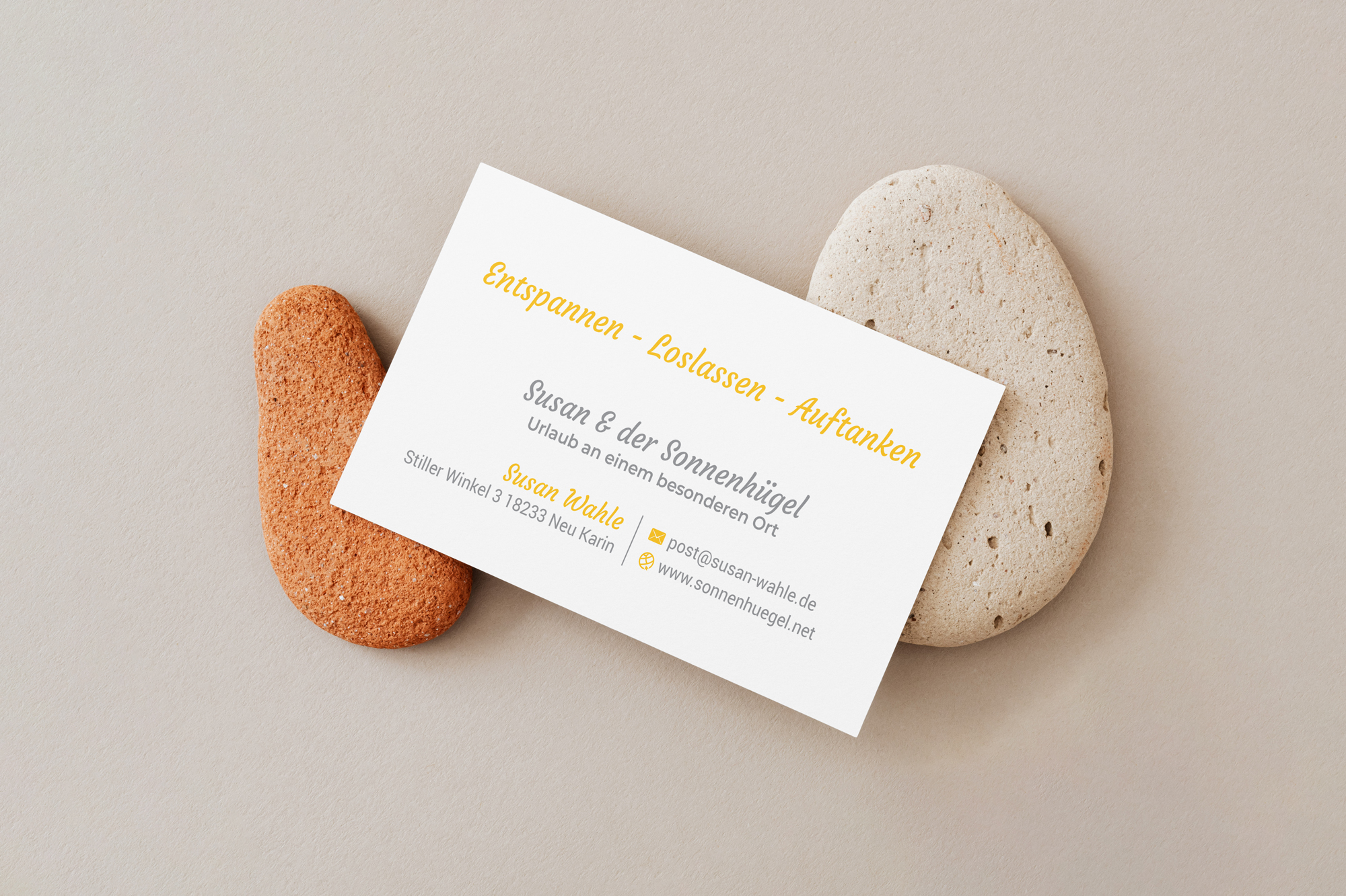 Business Card Design by R.design for Sonnenhuegel Betriebs GmbH | Design #26922260