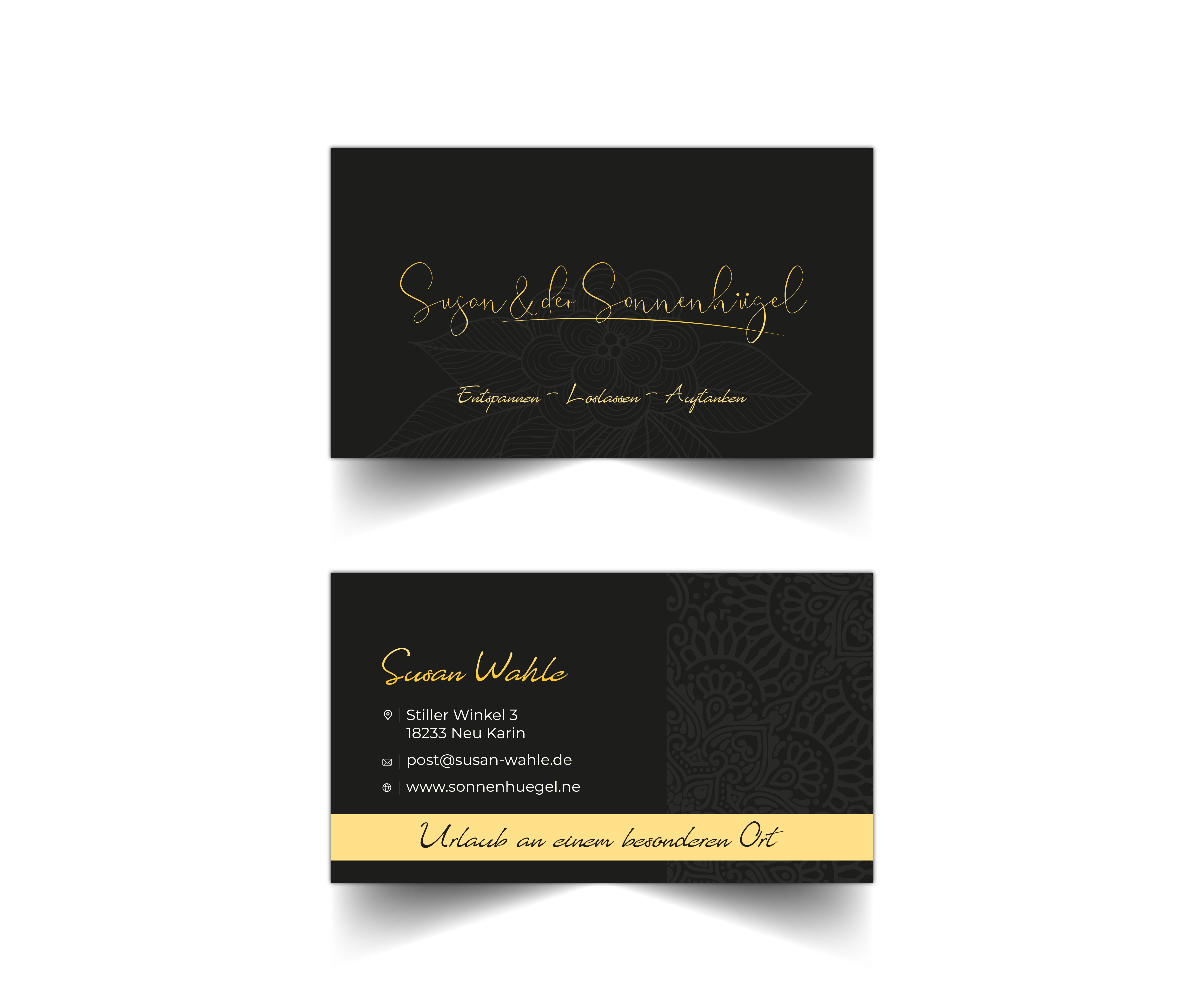 Business Card Design by Heshara for Sonnenhuegel Betriebs GmbH | Design #26925455