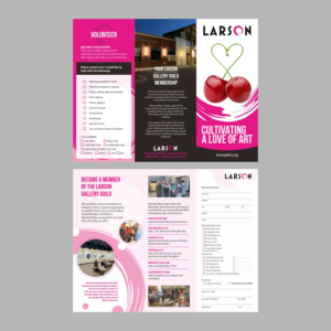 Design de Flyer par nng pour Larson Gallery | Design #26931187