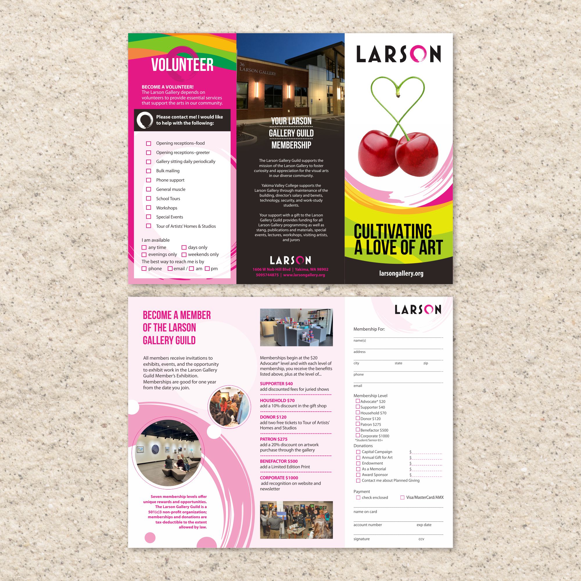 Flyer Design by nng for Larson Gallery | Design #26932790