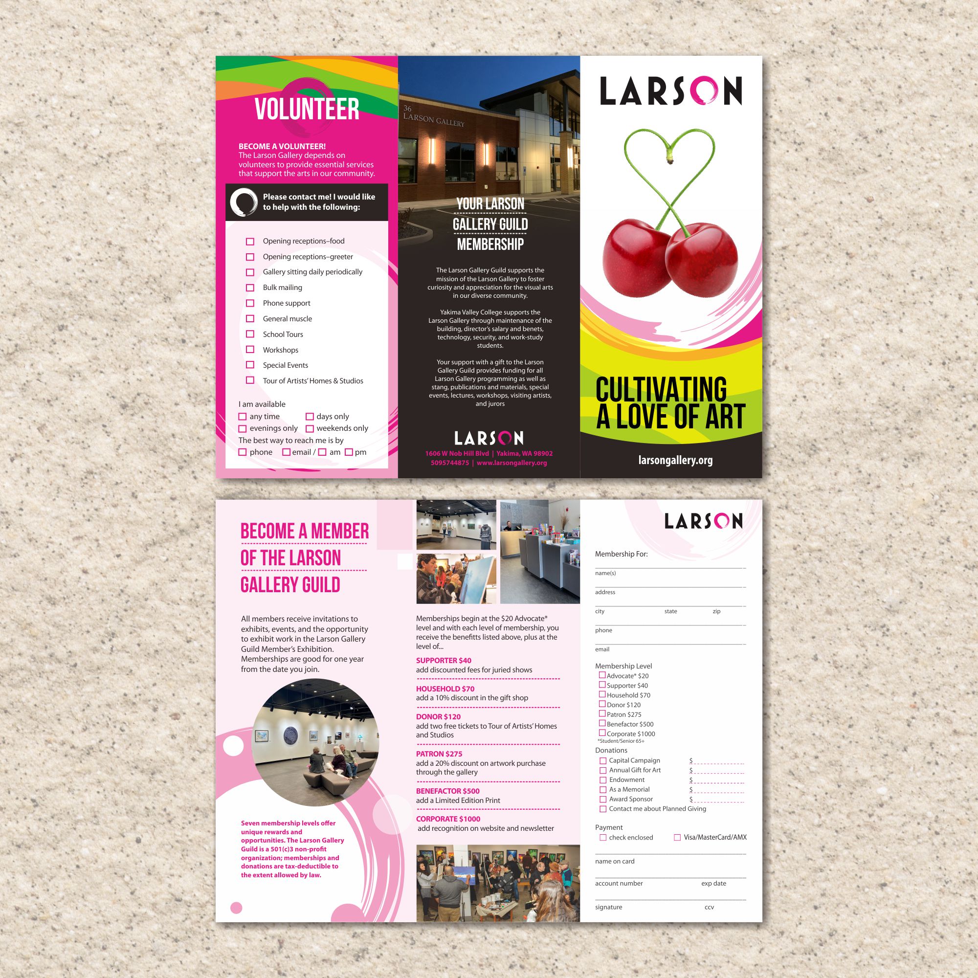 Flyer Design by nng for Larson Gallery | Design #26933879