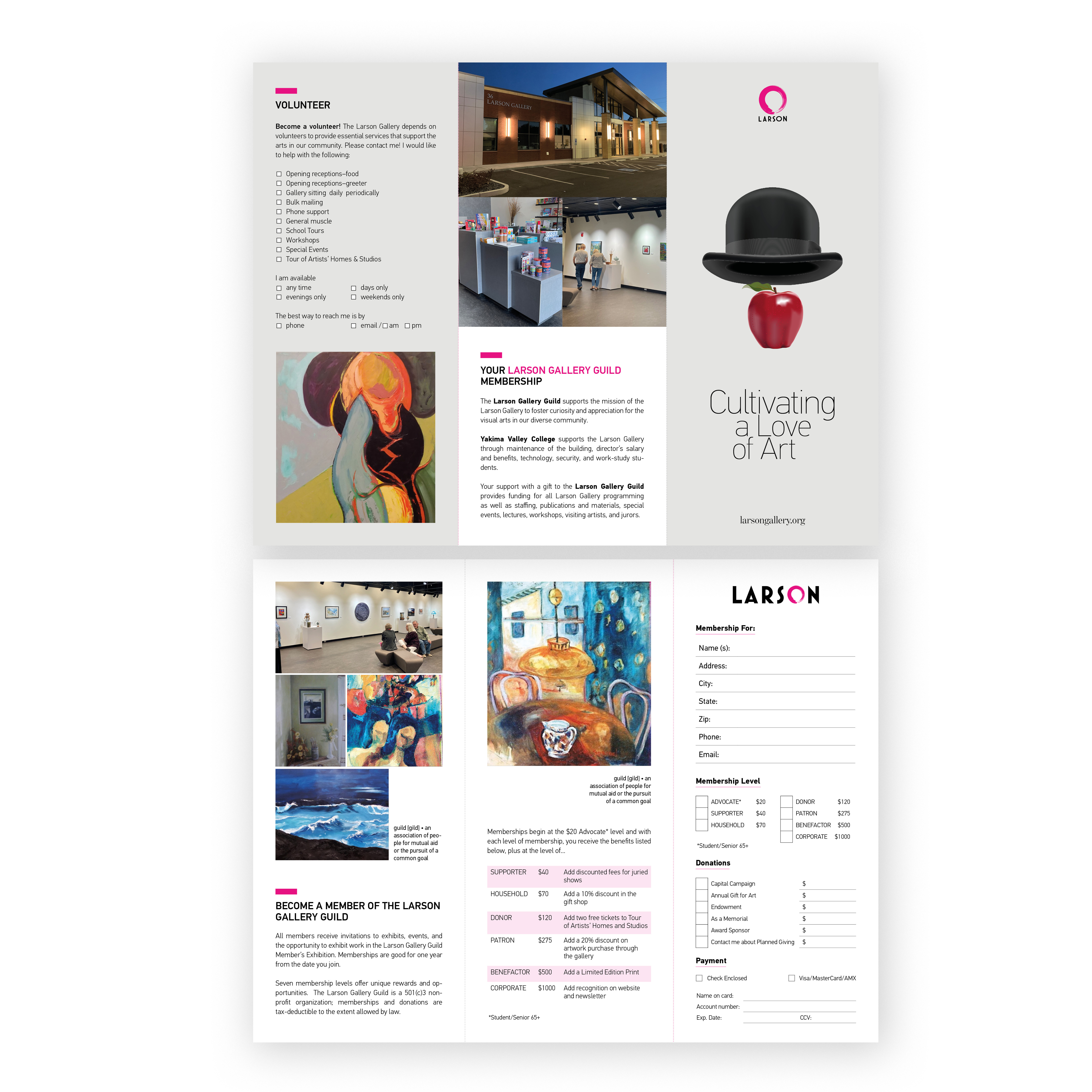 Flyer Design by futurafutura for Larson Gallery | Design #26931515