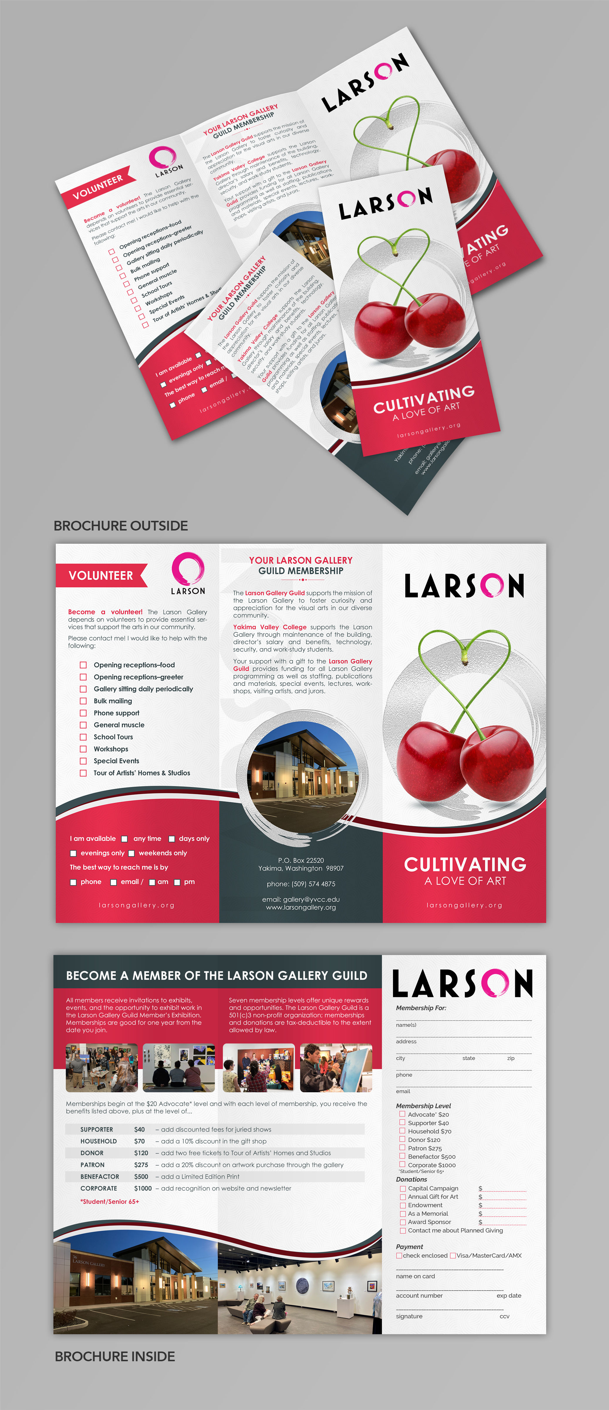 Diseño de Flyer por SAI DESIGNS para Larson Gallery | Diseño #26924554