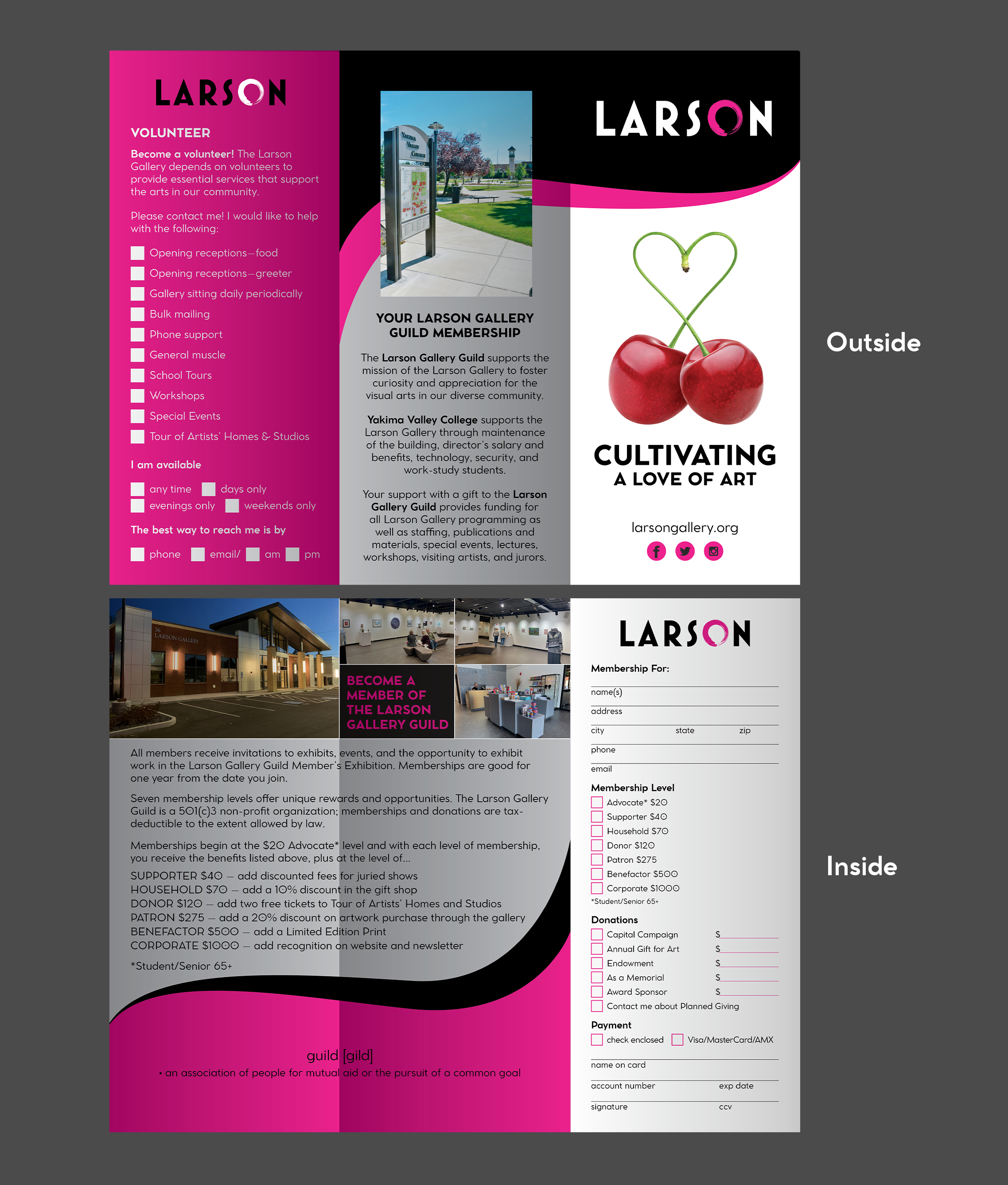 Design de Flyer par Emmanuel Creations pour Larson Gallery | Design #26922370