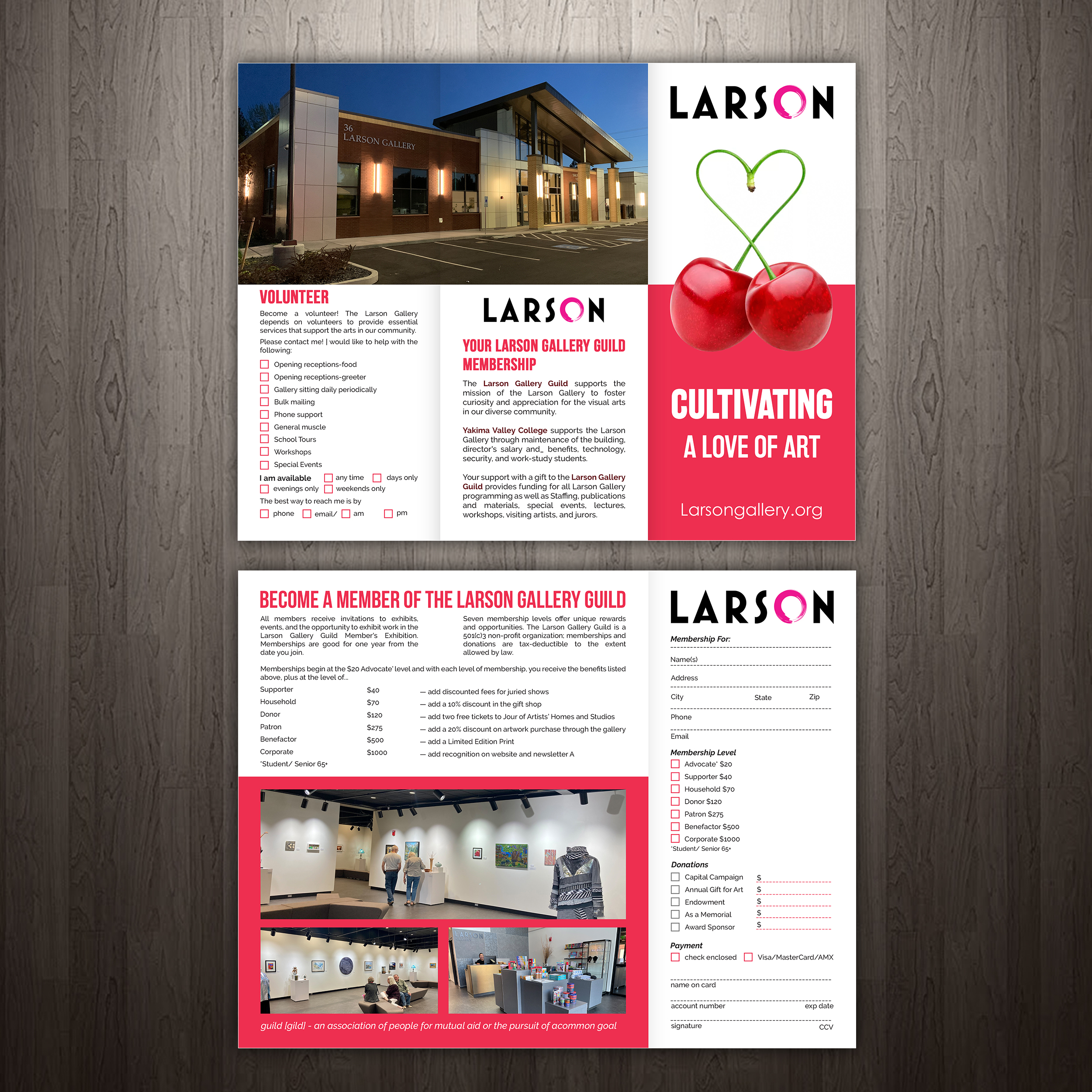 Flyer Design by GraphicsGuru for Larson Gallery | Design #26932380