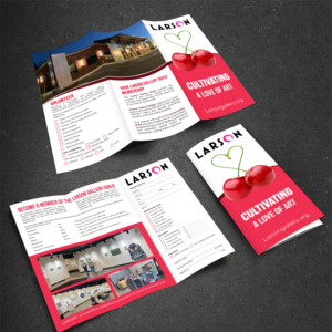Design de Flyer par GraphicsGuru pour Larson Gallery | Design : #26932381