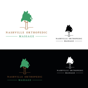 Nashville Orthopedic Massage or NO text at all | Logo Design by emptyboxgraphics