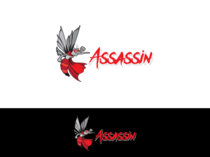 Mosquito Assassin Superhero Mascot | Diseño Con Ilustración por benito