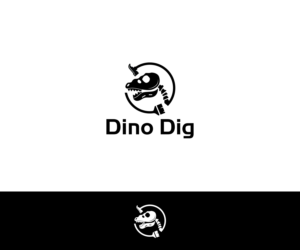 Dino Dig | Logo Design by ecorokerz