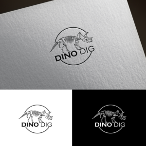 Dino Dig | Logo Design by sankar999