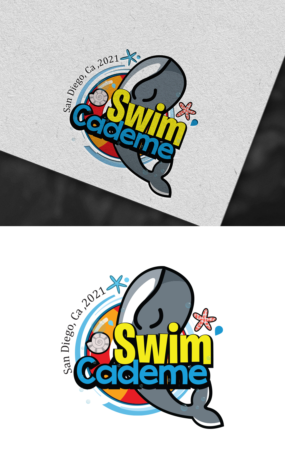 Logo Design by n214008 for SwimCademe | Design #26928219