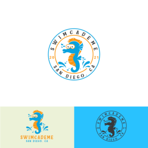 Logo Design by Ikram Afzaal for SwimCademe | Design: #26928316