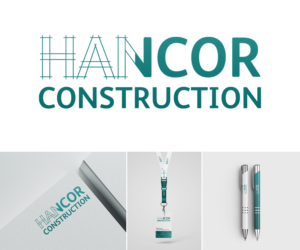 Logo Design by Rashad Guliyev for Hancor Construction  | Design #26927179
