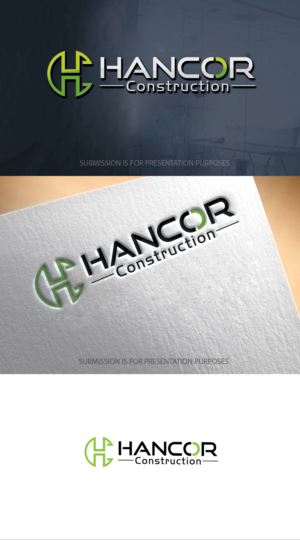 Diseño de Logo por graphicevolution para Hancor Construction  | Diseño: #26924745