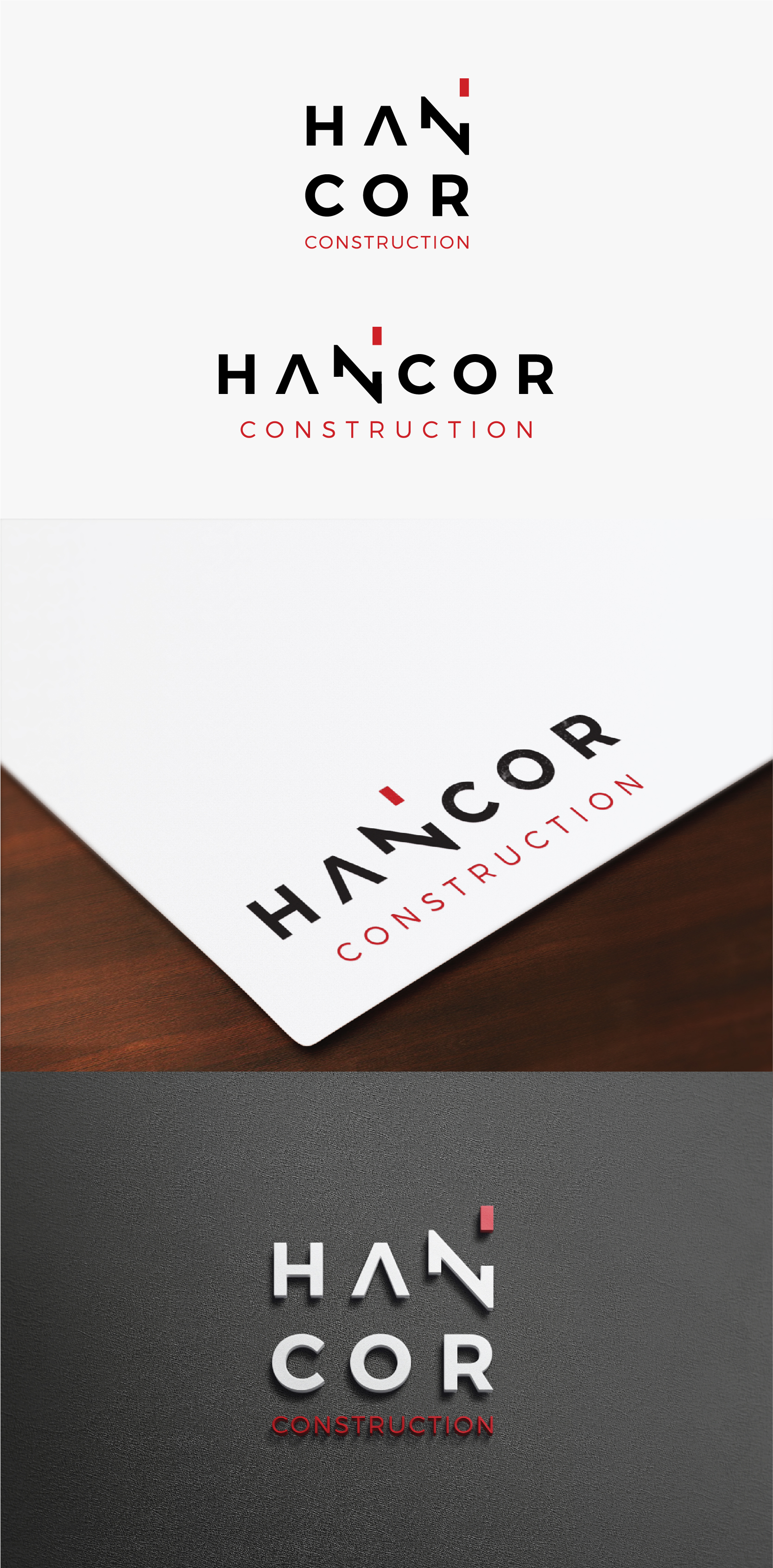 Logo Design by IMilenovic for Hancor Construction  | Design #26926106